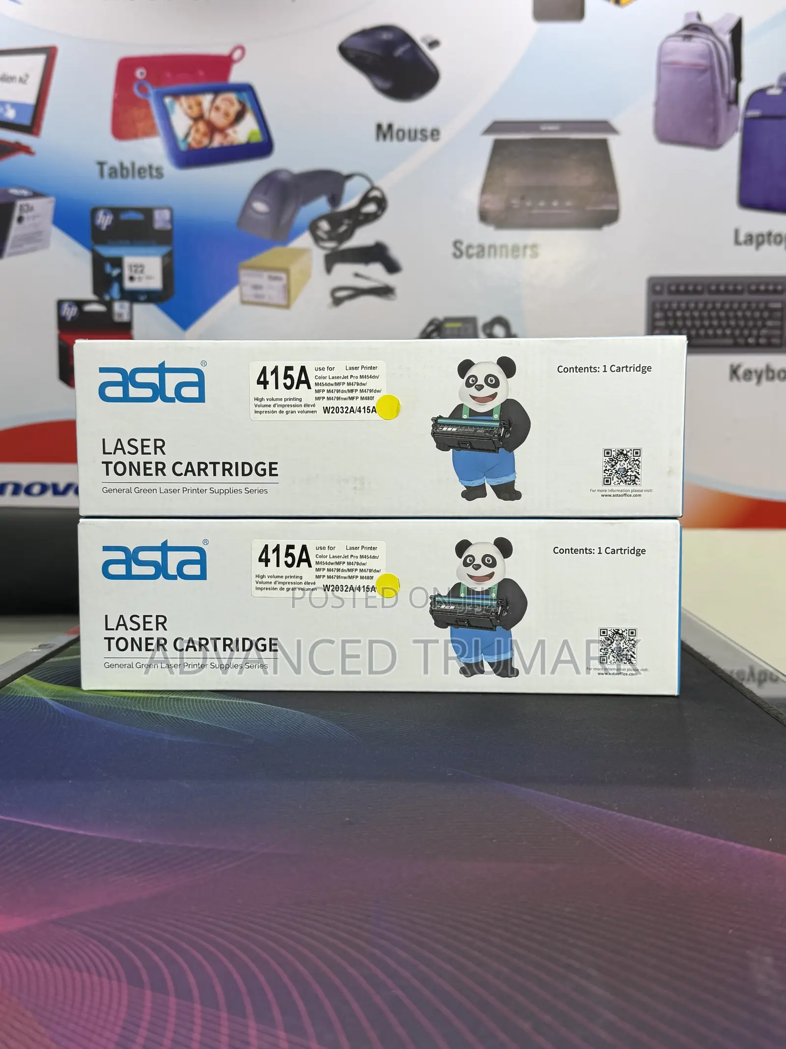 415a Asta Toner Cartridge (Yellow)