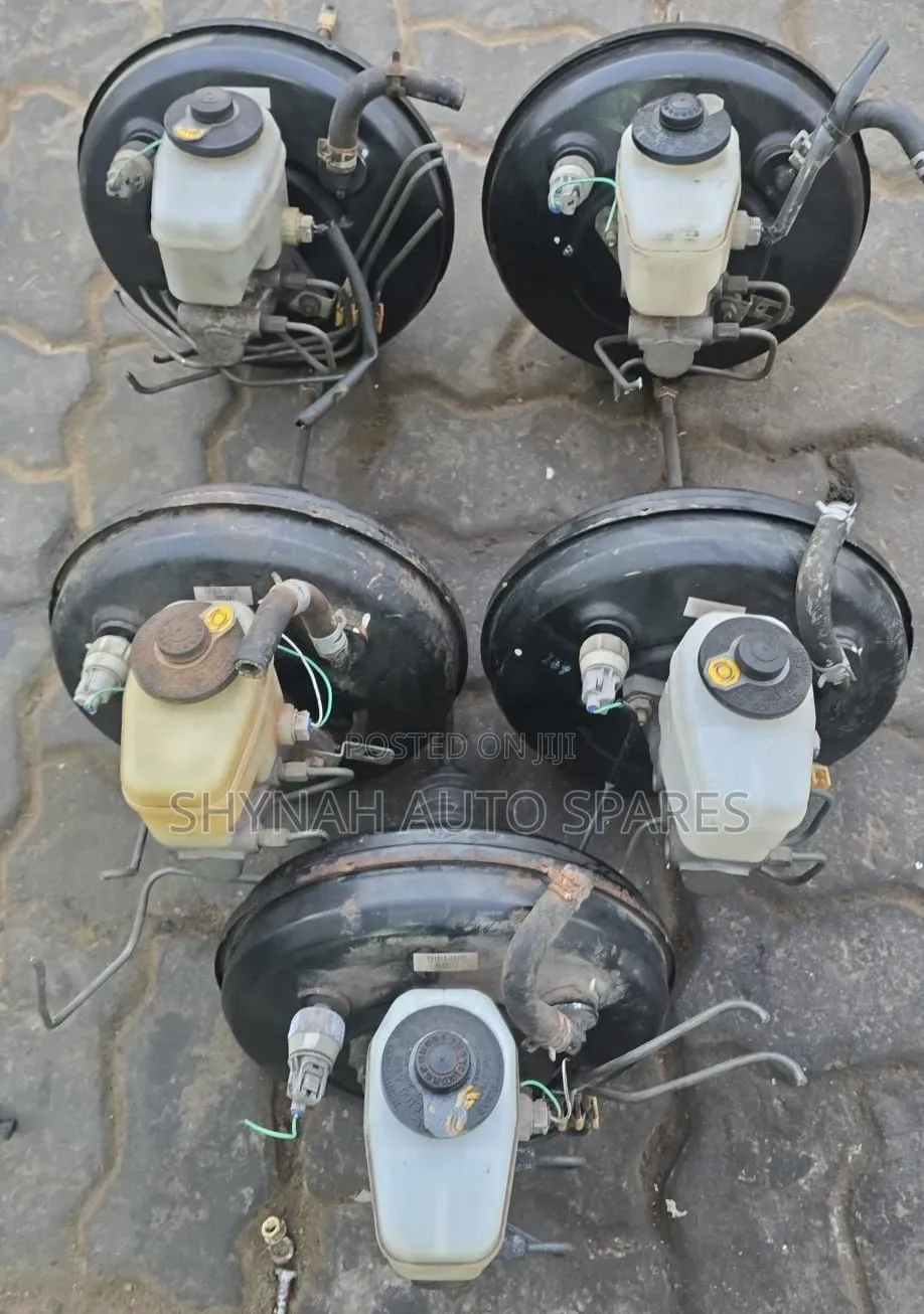 J120 Prado Brake Booster and Brake Master Cylinder Complete
