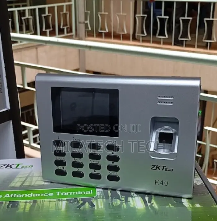 Zkteco Zk40 Staff Fingerprint Time Clock For Payroll Attendance