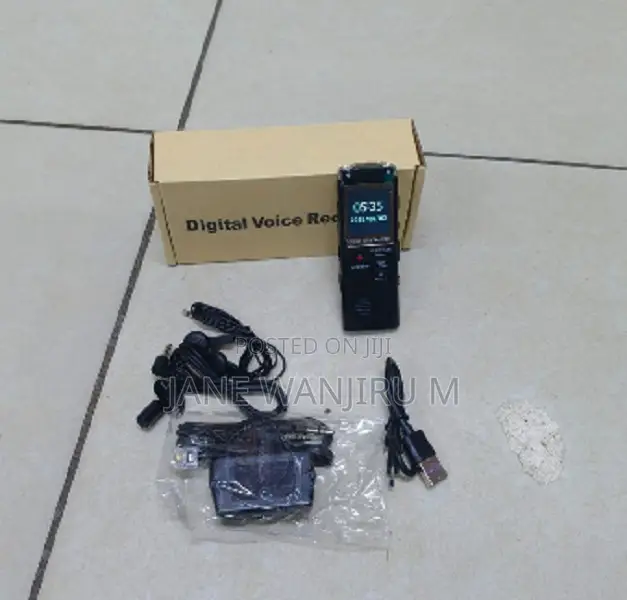 T60 Digital Voice Recorder With 32gb Storage Usb Cable