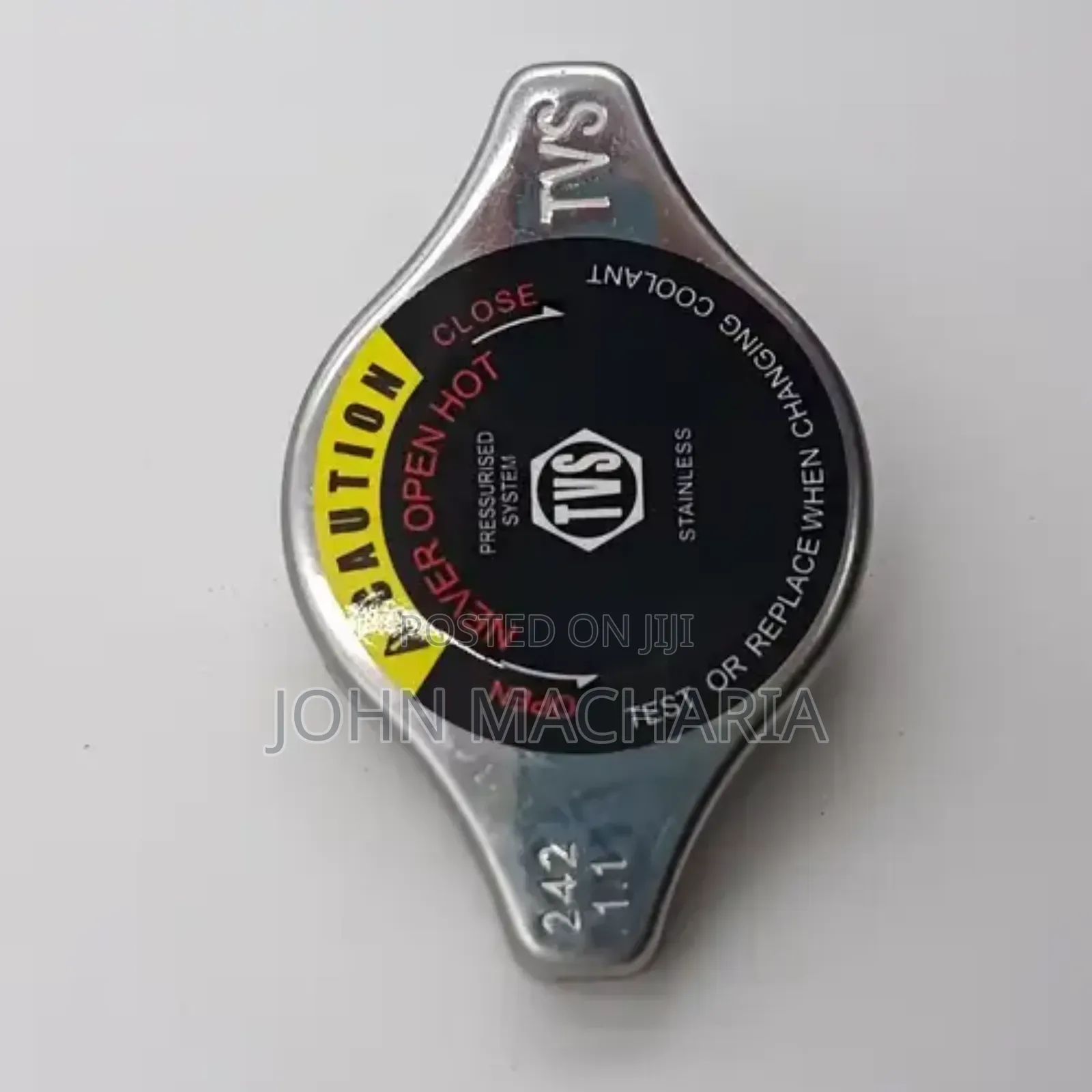 Stainless Steel Radiator Cap for Mira Daihatsu, Honda and Maruti