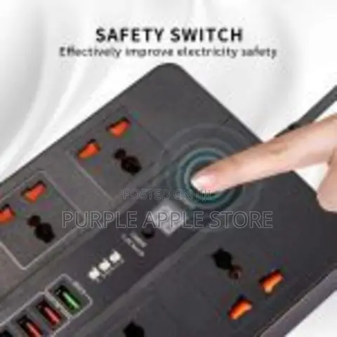 Ultra High Speed Power Socket 6 Plug 5 Usb 1 Pd20w Fast Charging