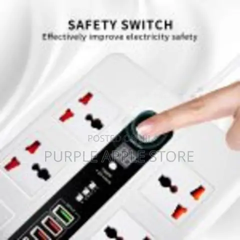 Ultra High Speed Power Socket 6 Plug 5 Usb 1 Pd20w Fast Charging
