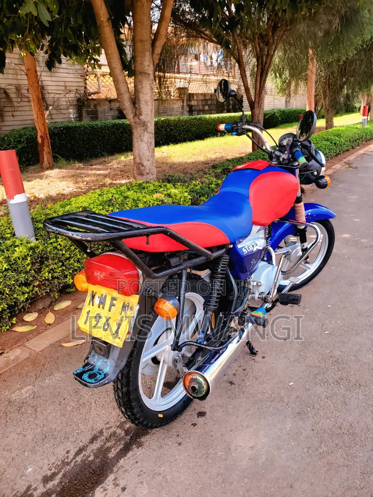 TVS XL 100 2023 Blue