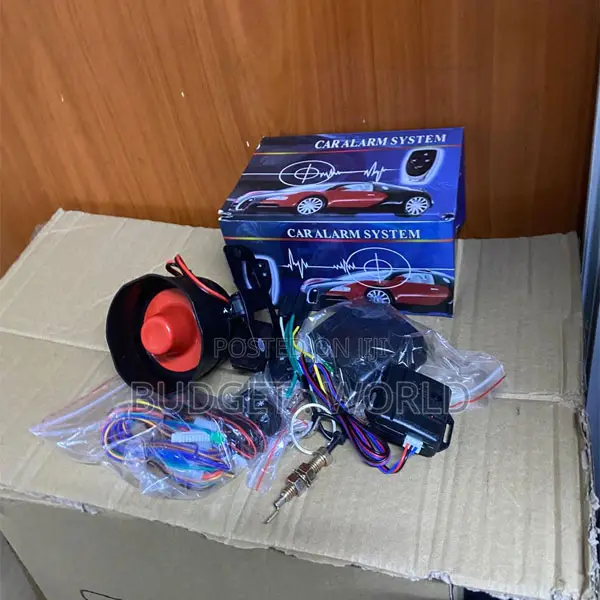 V200 Digital Car Alarm With Intelligent Engine Lock