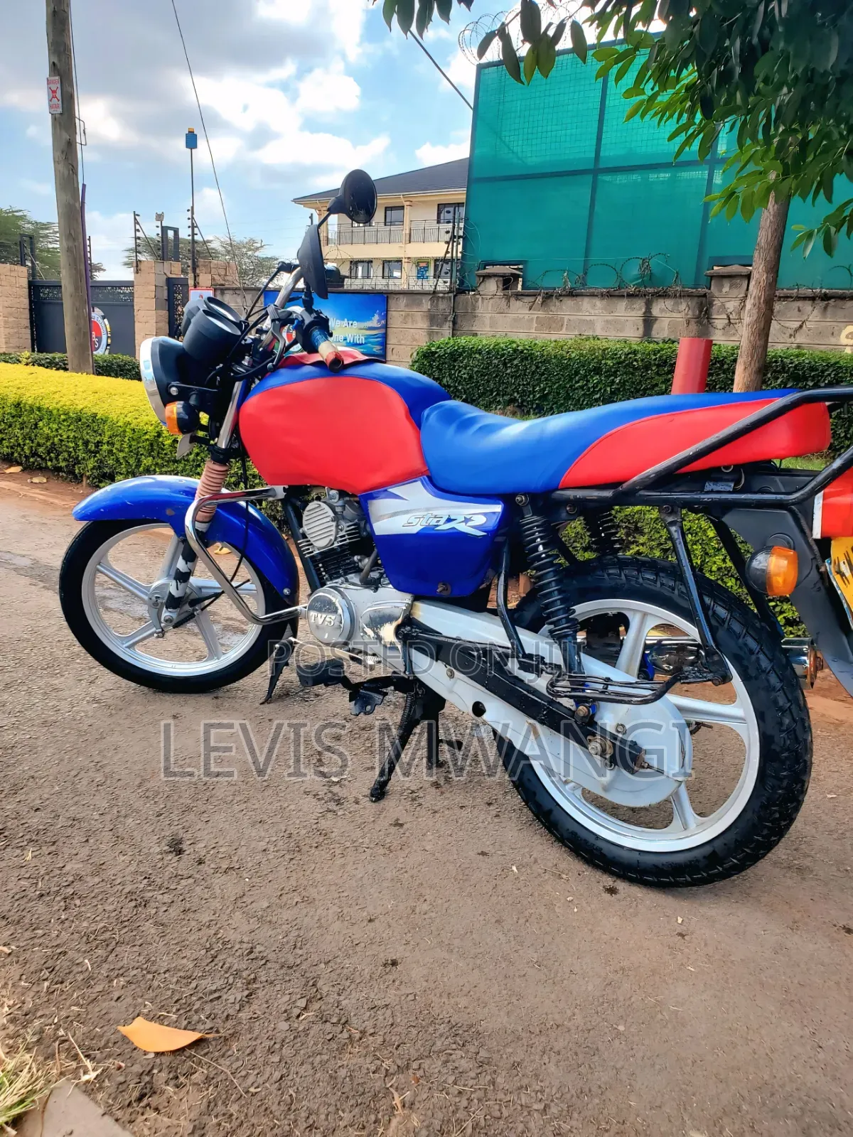 TVS XL 100 2023 Blue
