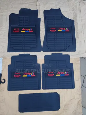Branded Jeep 3d Car Floor Rubber Mats