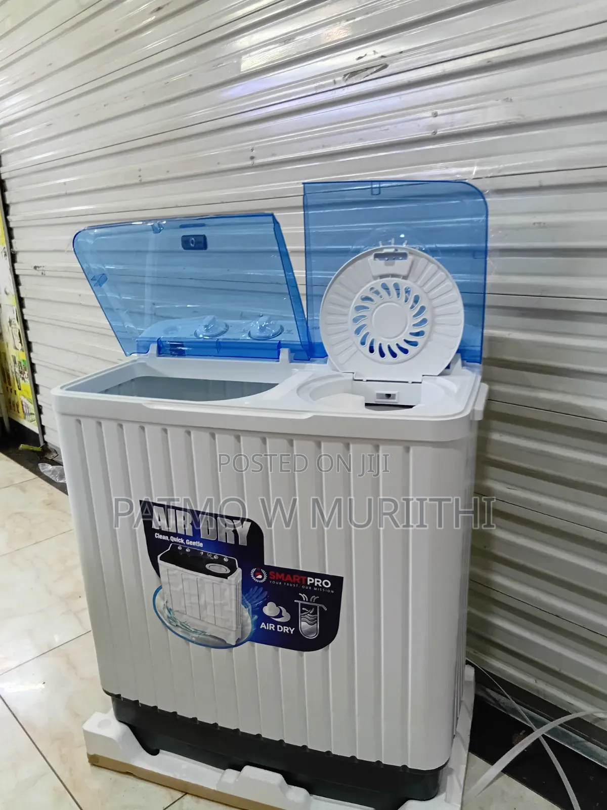 Smartpro Washing Machine Topload 8 KGS Wash and Spin