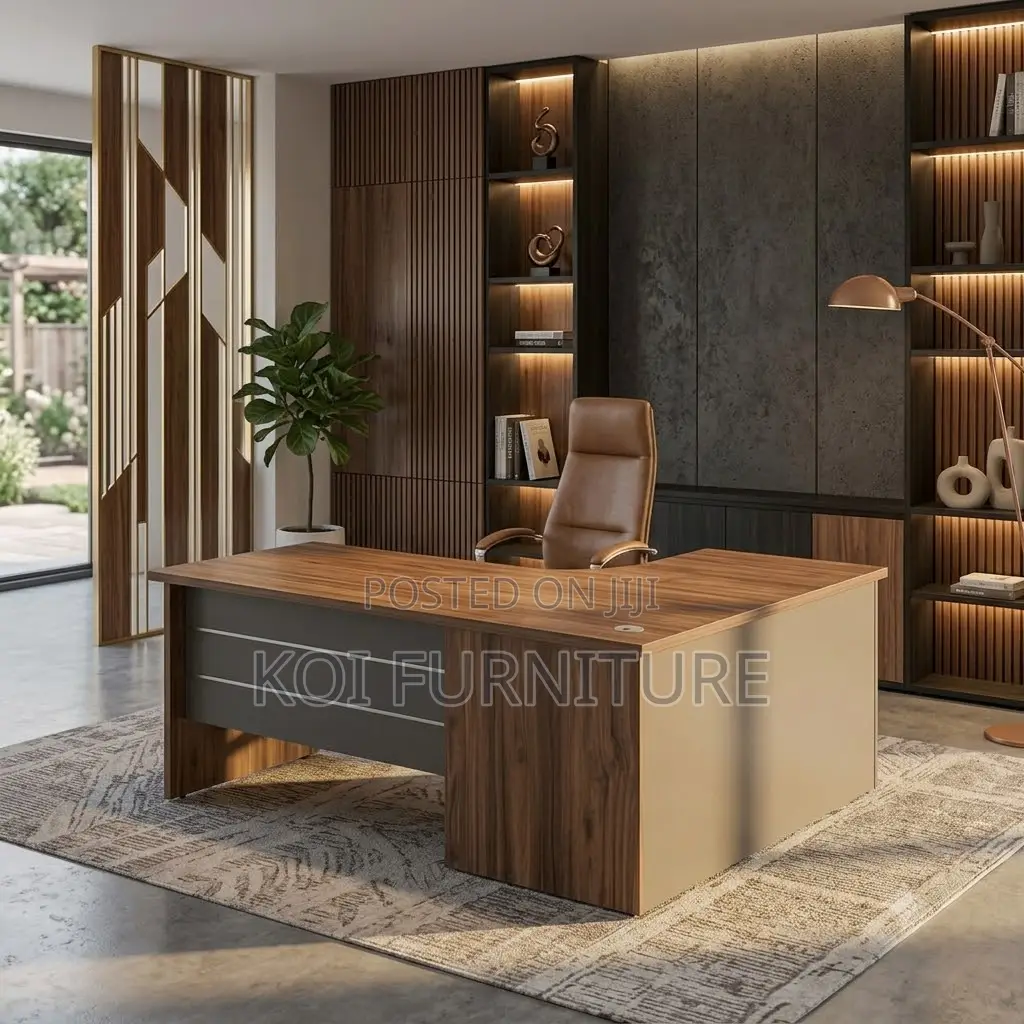 Office Desk; 1.6 Meters Curved Office Study Table