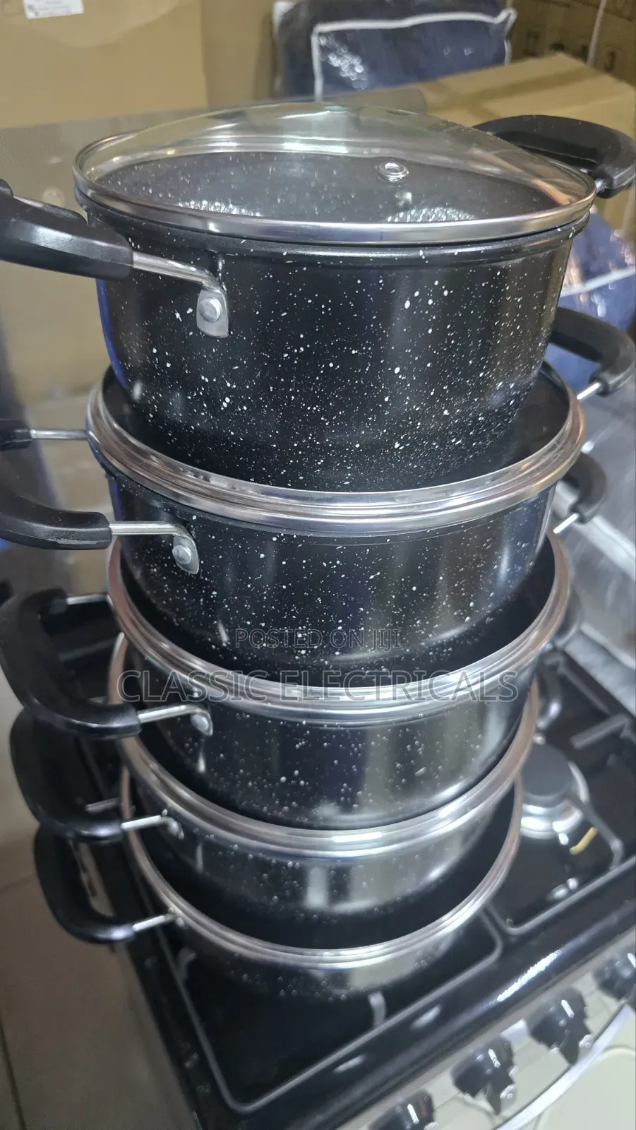 14pcs Nonstick Cookware Set at Ksh3799.