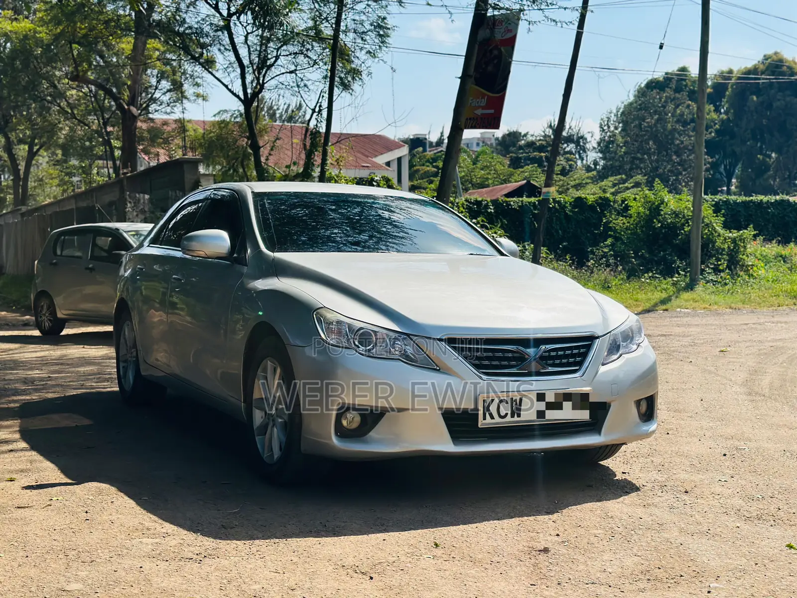 Toyota Mark X 2.5 AWD 2012 Gray