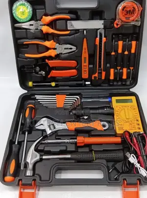 Gardening Tool Set/ Electrician Tool Kit With Digital Multimeter