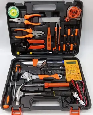 Gardening Tool Set/ Electrician Tool Kit With Digital Multimeter