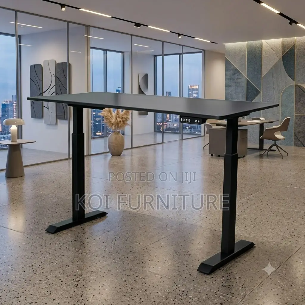 Office Desk; 1.8 Meters Office Working Adjustable Electric Table