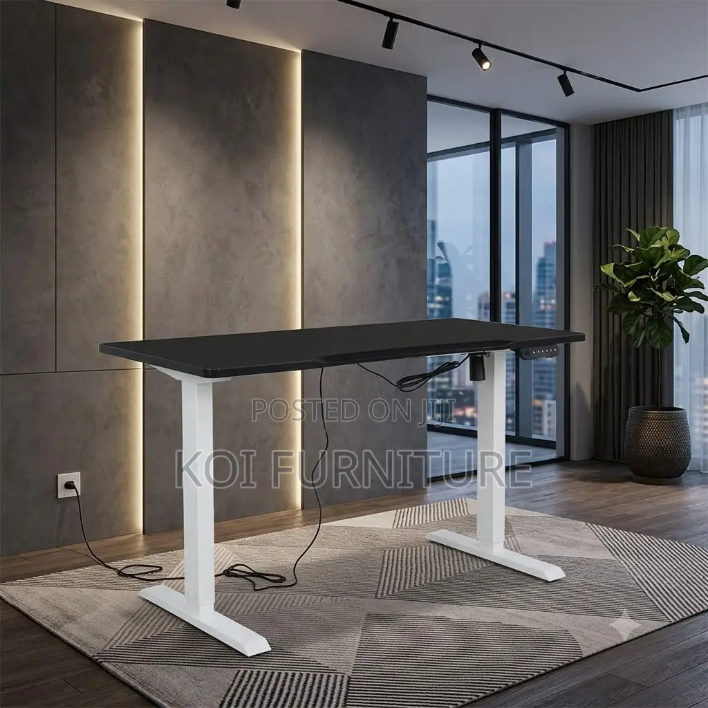 Office Desk; 1.8 Meters Office Working Adjustable Electric Table