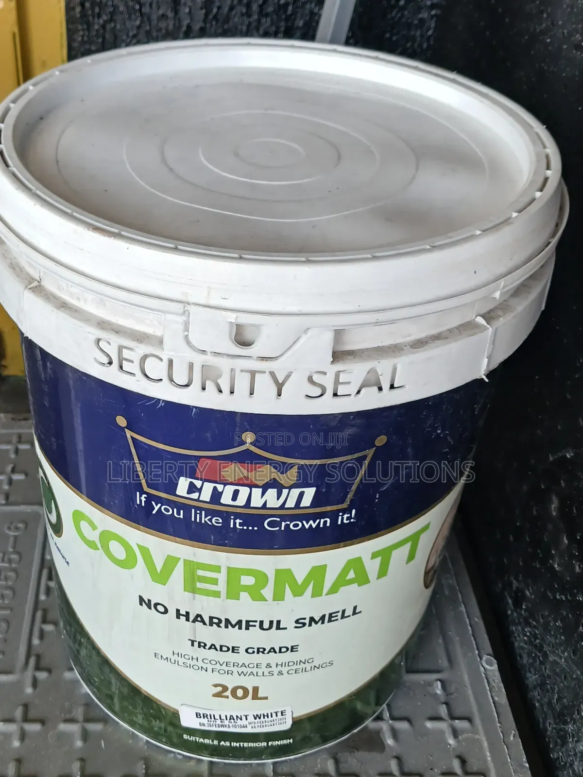 Covermatt Emulsion White 20l