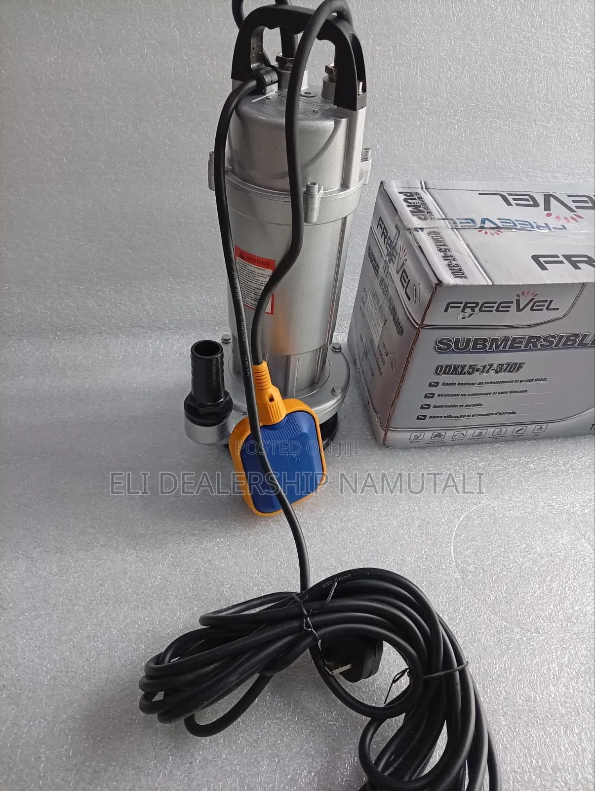 Freevel 0.5hp Automatic Submersible Pump for Wells, Tanks Drainage