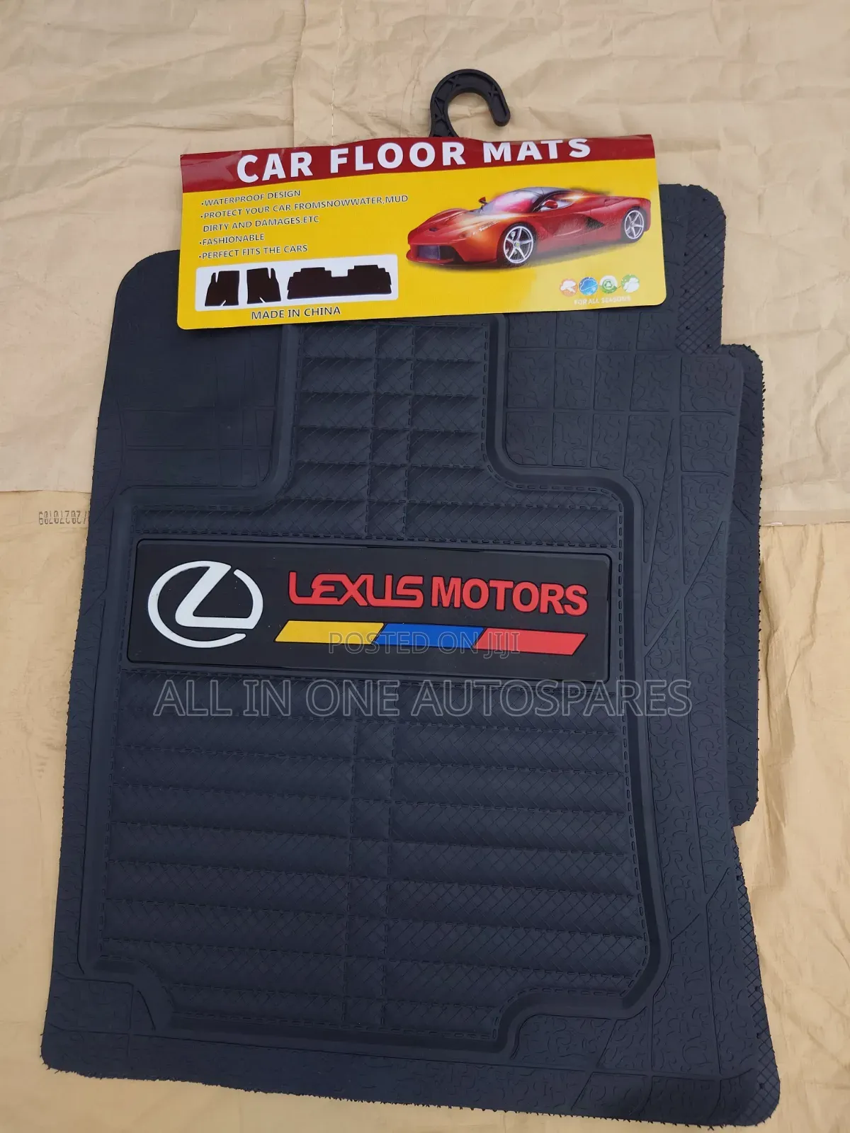 Branded Lexus 3d Floor Car Mats