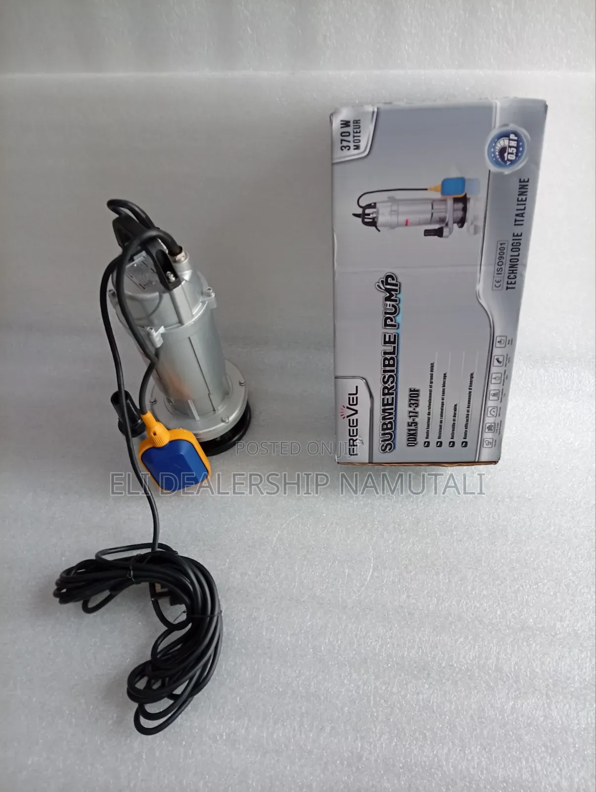 Freevel 370w Electric Submersible Water Pump With Float Switch1"Outlet