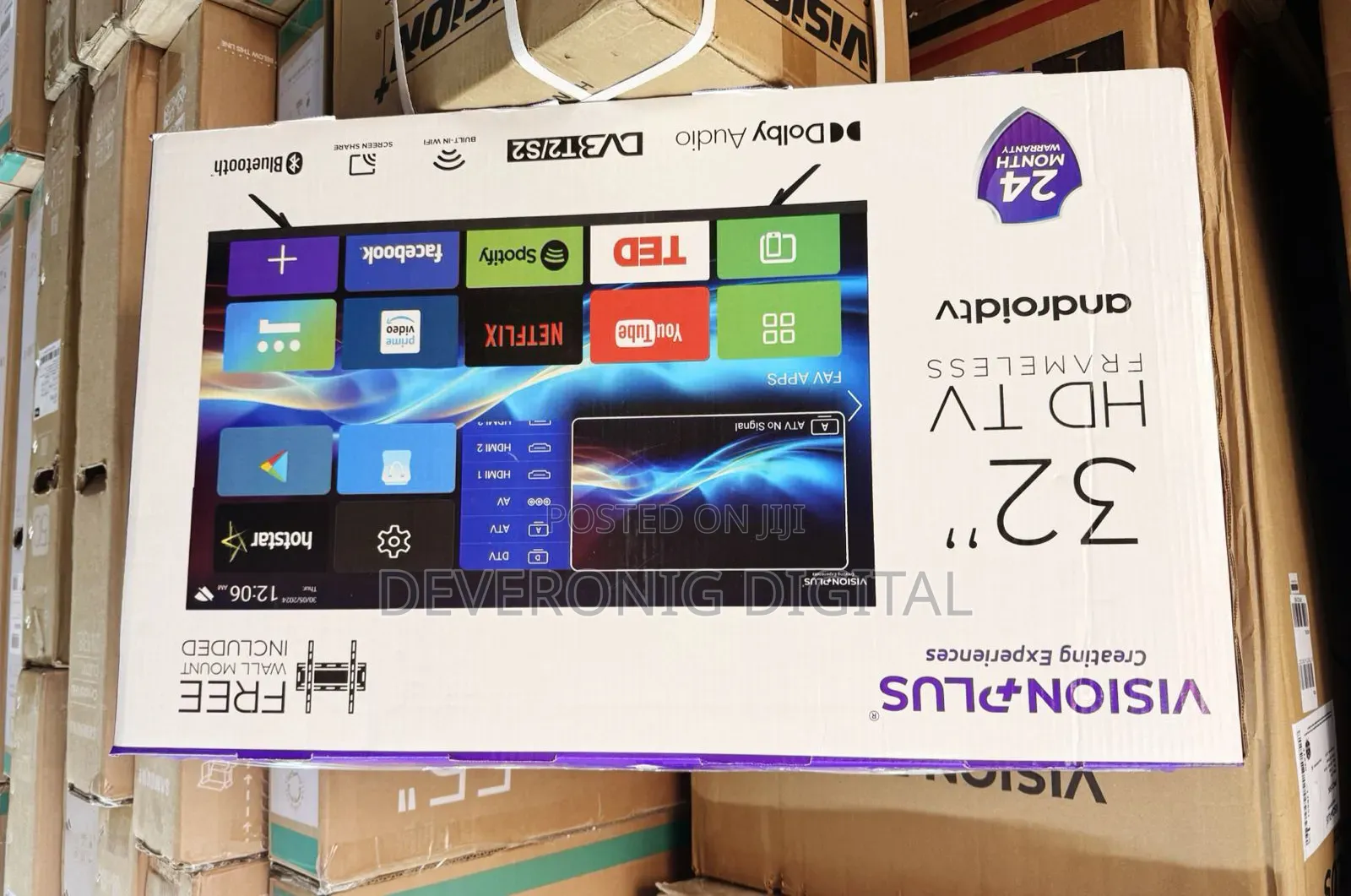 Vision Plus Tv* 32” Android