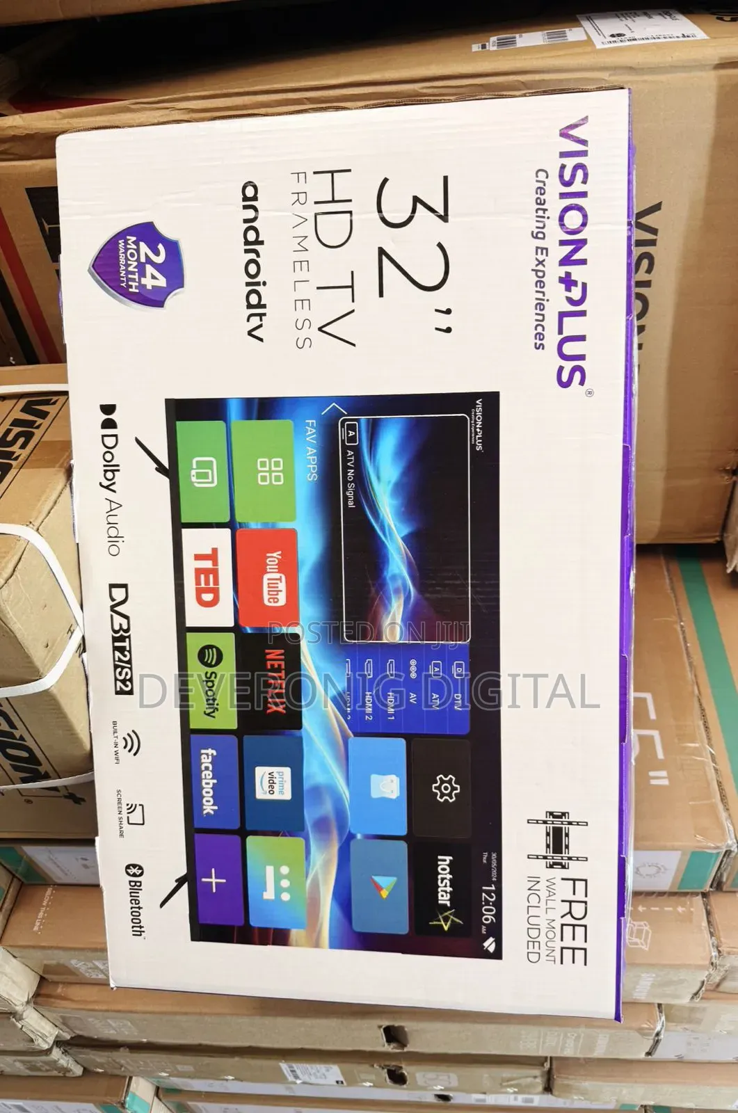 Vision Plus Tv* 32” Android