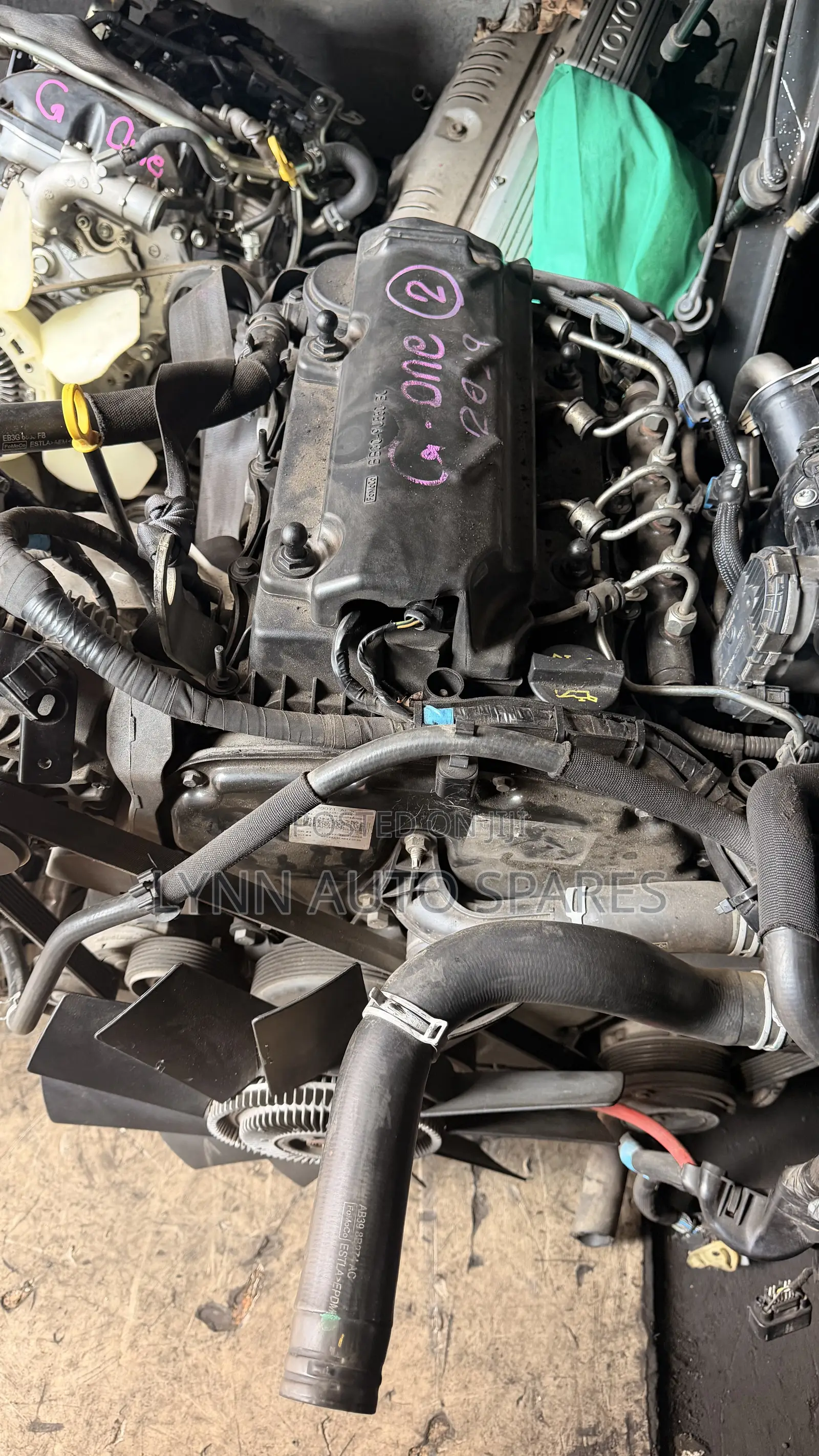 Ford Ranger 2.2 Complete Engine