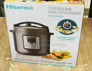 Hisense 6 Litres Electric Pressure Cooker (Hmc6mbk) - 1000watts