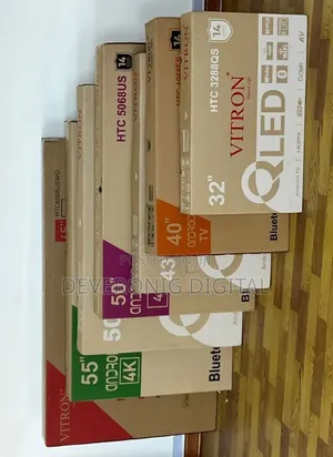 Vitron Tv32” Smart 40” 43” 50” 50” Qled 55” Android 65” 75” 85”