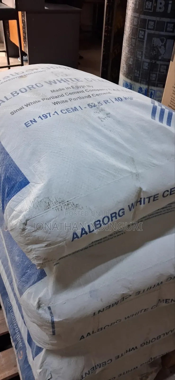 Aalborg White Cement Grade 52.5, 40kg