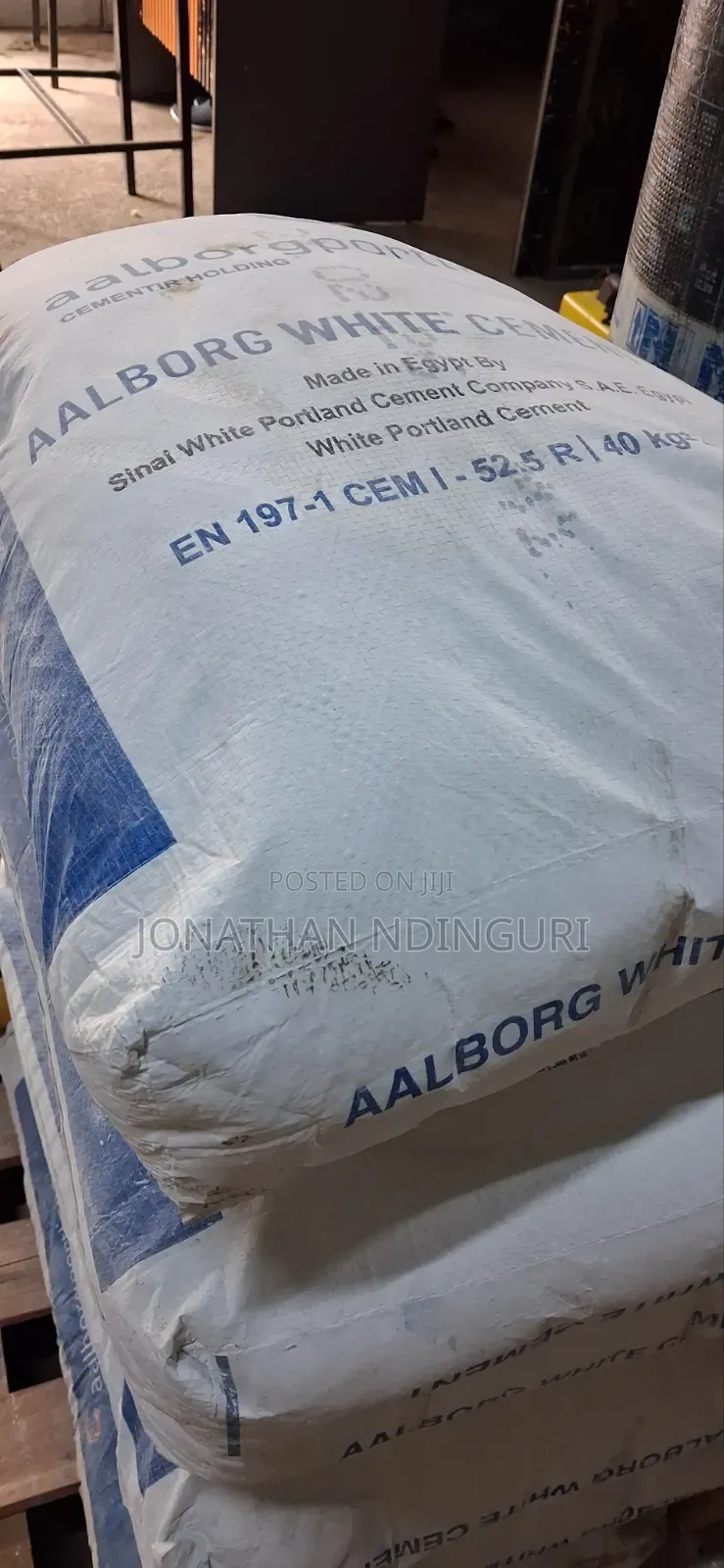 Aalborg White Cement Grade 52.5, 40kg