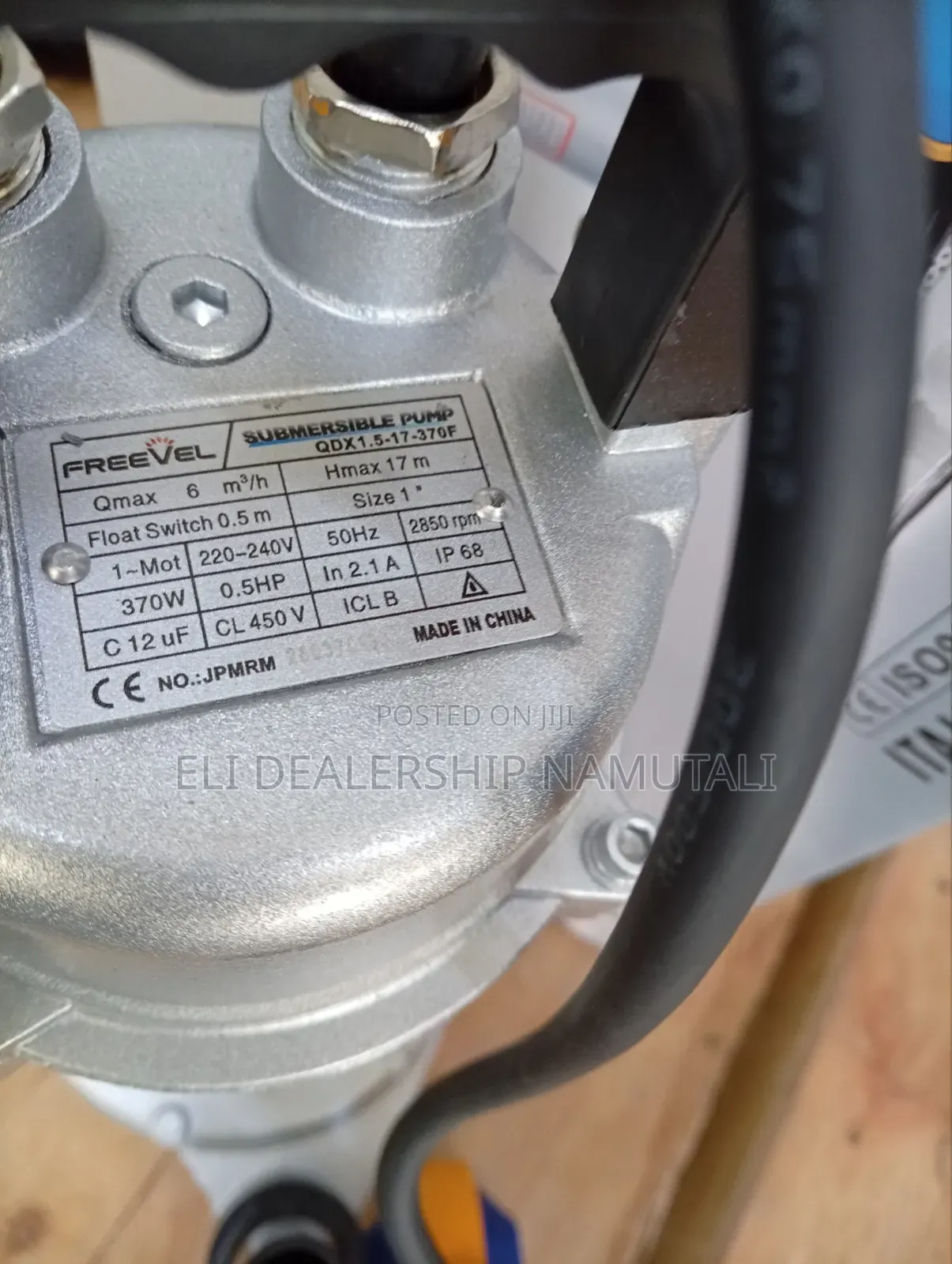 370w Freevel Submersible Water Pump Automatic Float Switch