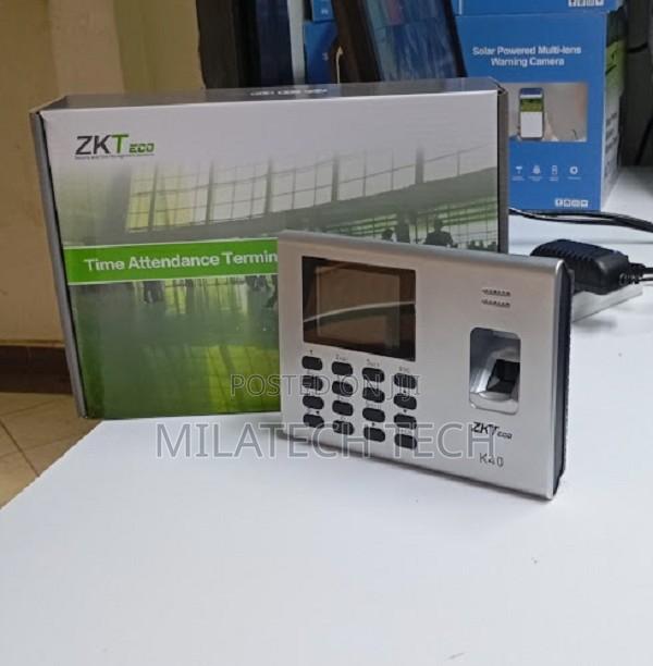 Zk40 Fingerprint Time Recorder With User-Friendly Interface