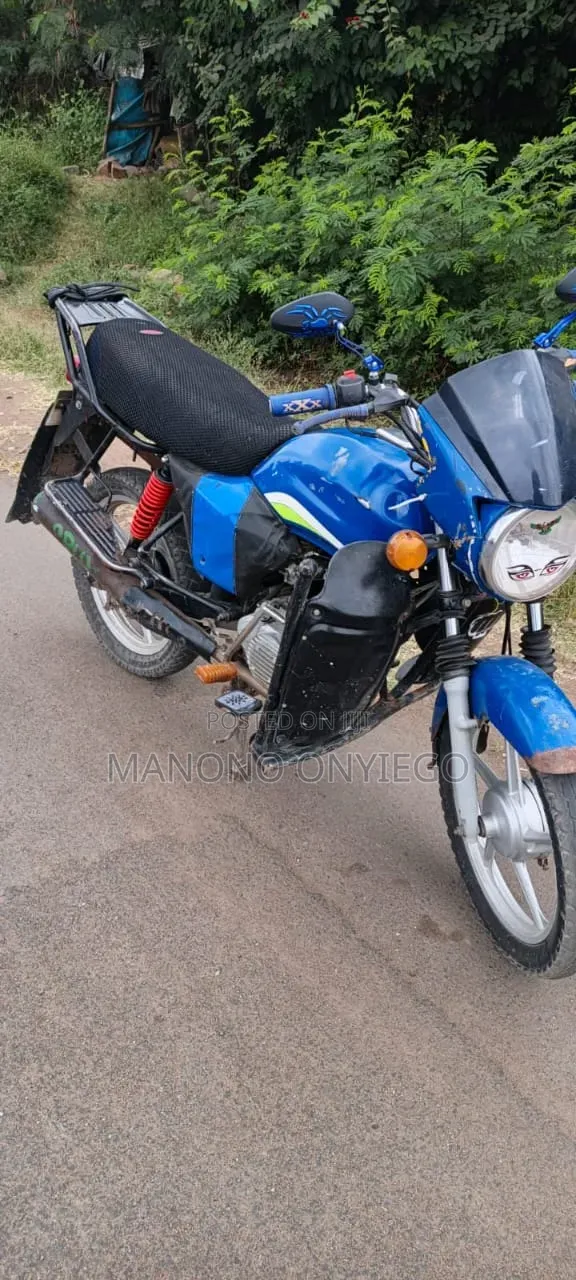 TVS HLX Plus ES 2019 Blue
