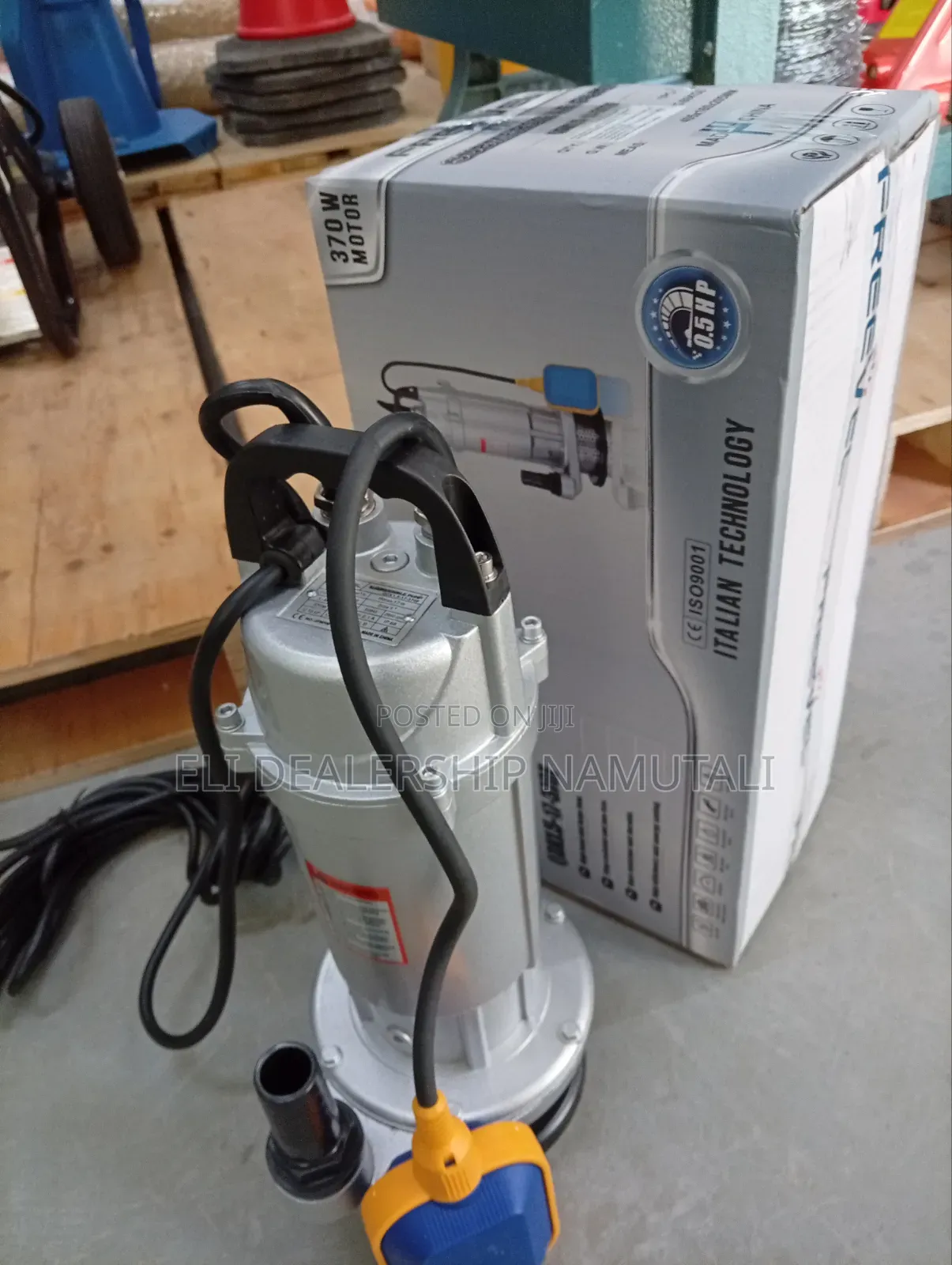 Freevel Electric Submersible Pump 17m Lift/Reliable for Water Transfer