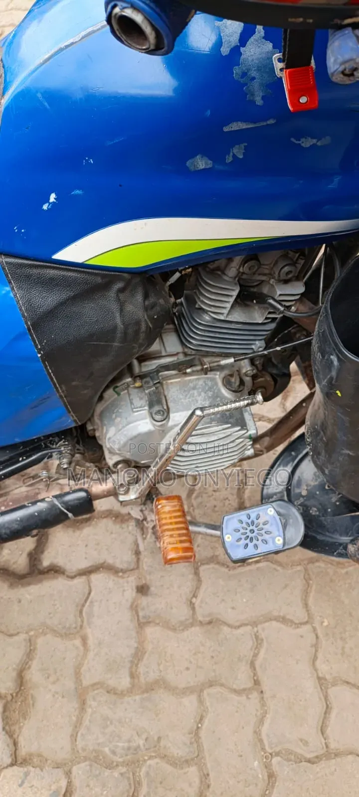 TVS HLX Plus ES 2019 Blue
