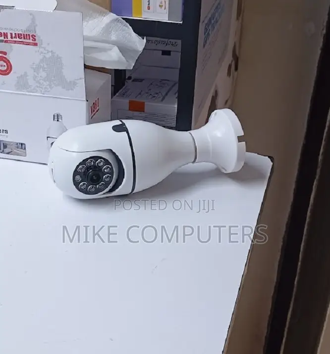 V380 Pro Wireless Bulb Camera With Night Lights
