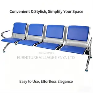 Office Benches ; 4-Link Office Reception Bench