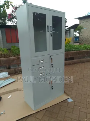 With Glass Safe Office Strong Cabinet - Strong and Durable
