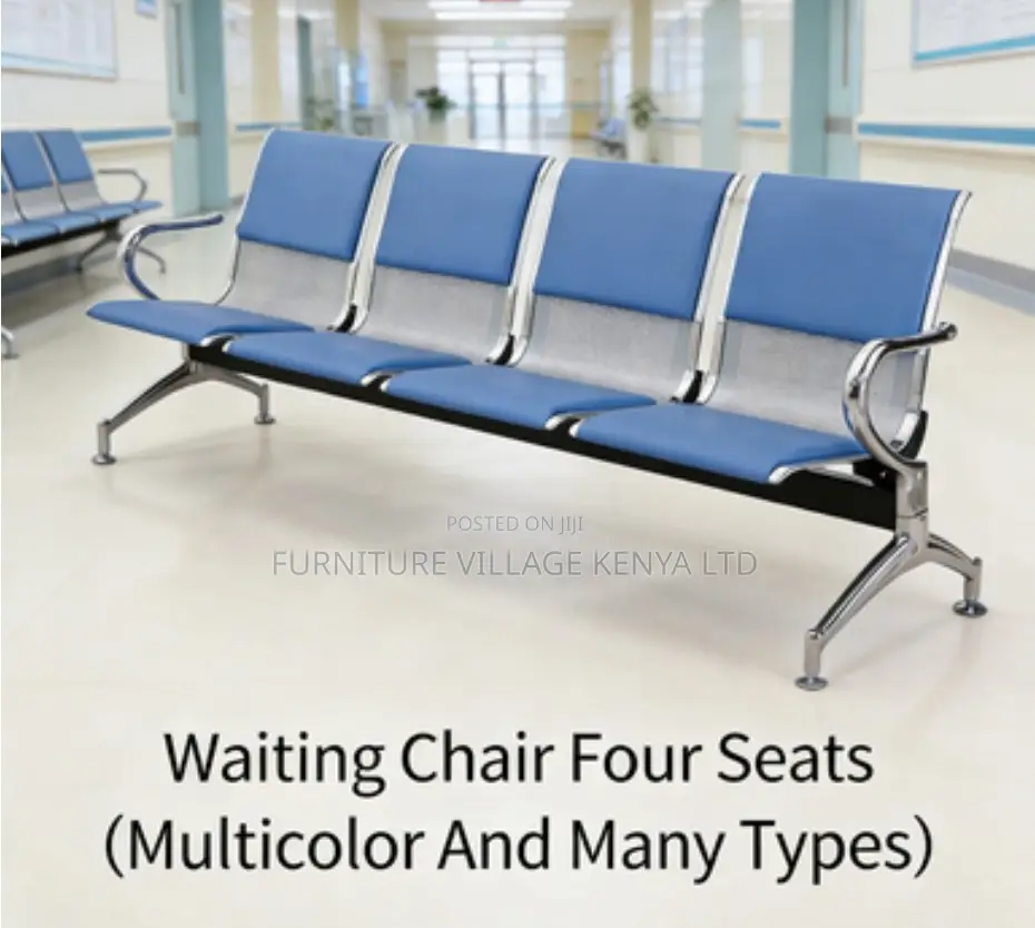 Office Benches ; 4-Link Office Reception Bench