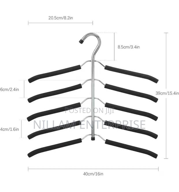 Multilayer Space Saving 5layer Hanger - thumbnail 2