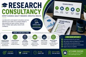 Research Consultancy| Research Design, Data Analysis, Report Writing.