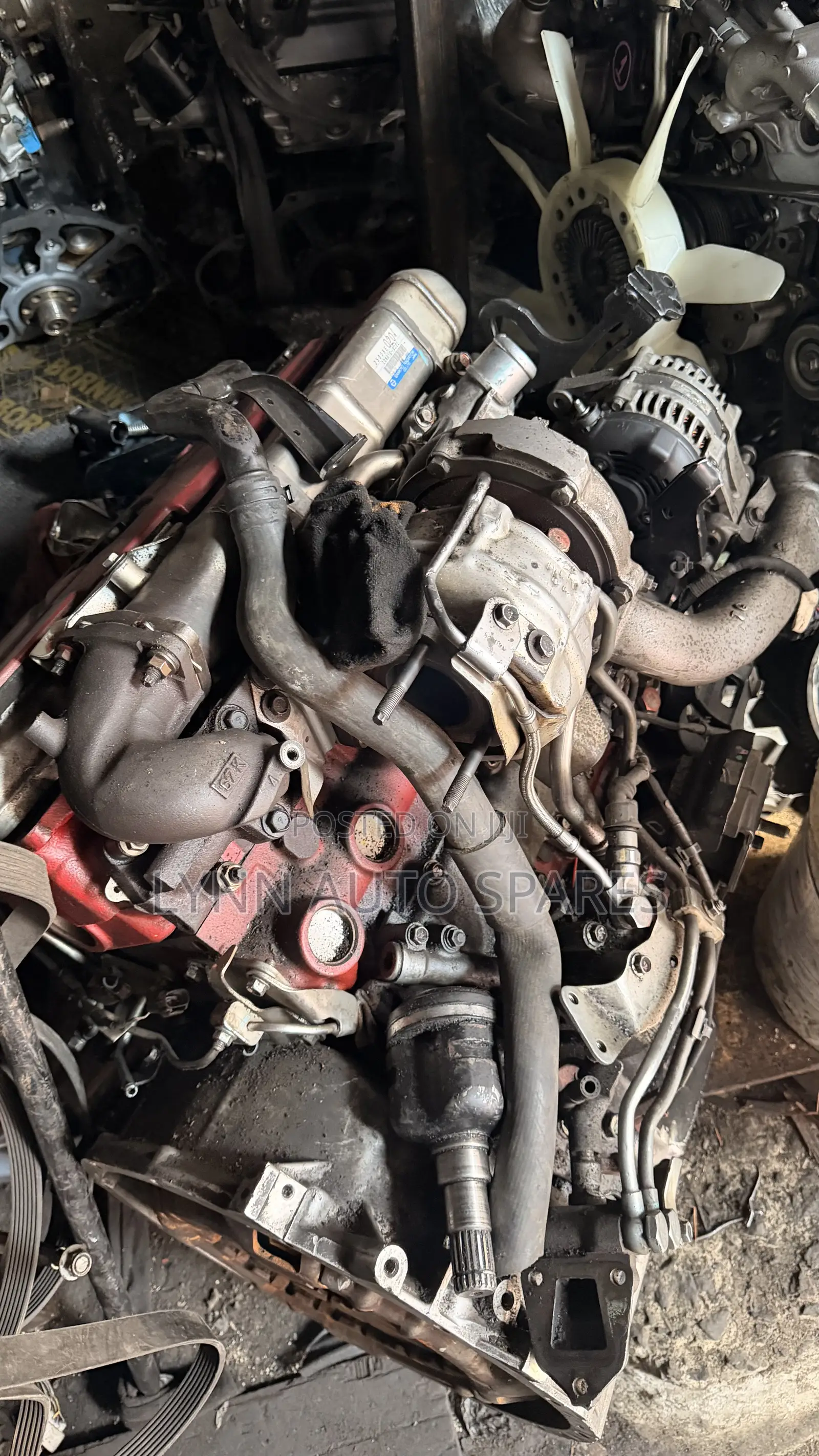 Lo4c Complete Engine Toyota Coaster