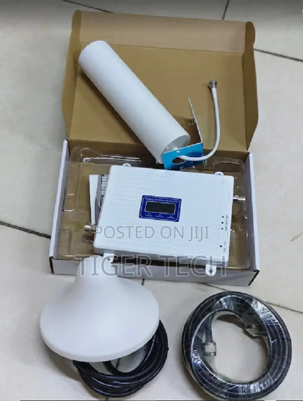 Complete Kit Mobile Tri Band Repeater, 2g 3g 4g Signal Enhancer