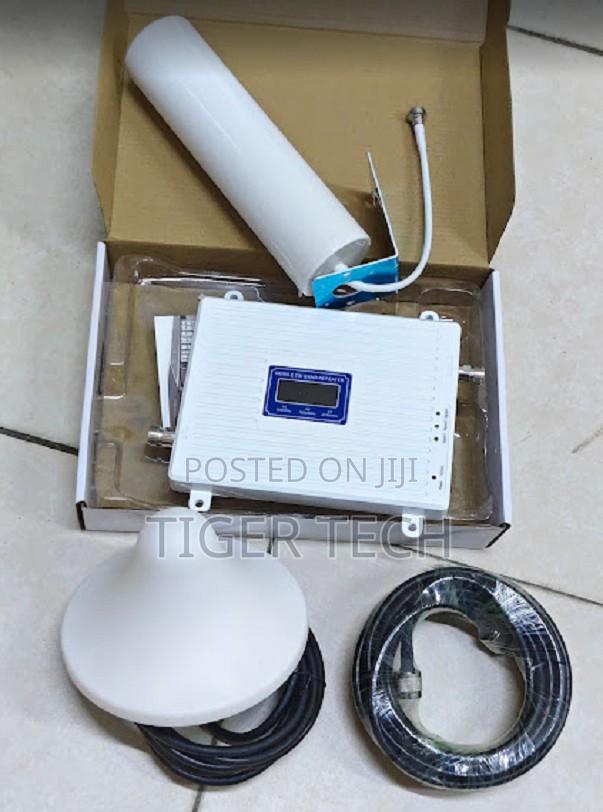 Complete Kit Mobile Tri Band Repeater, 2g 3g 4g Signal Enhancer - thumbnail 2
