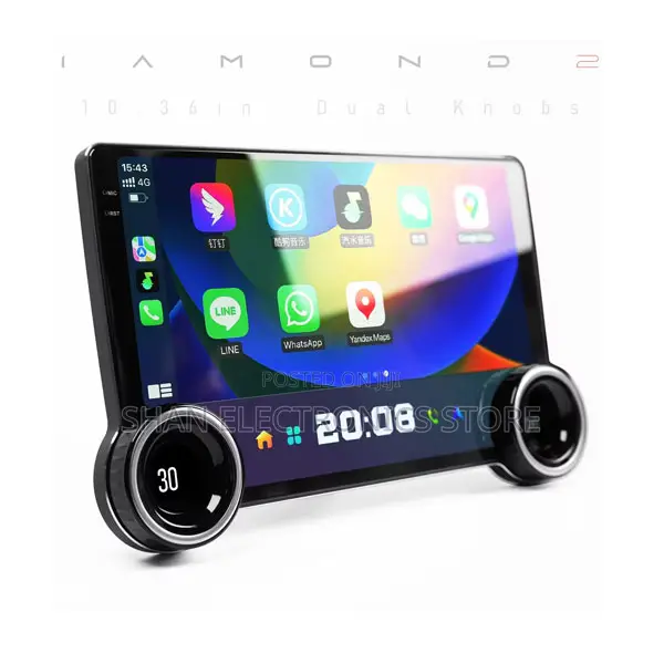 10.1" Wireless Carplay Android Auto Car Stereo - 6gb Ram 128gb Rom