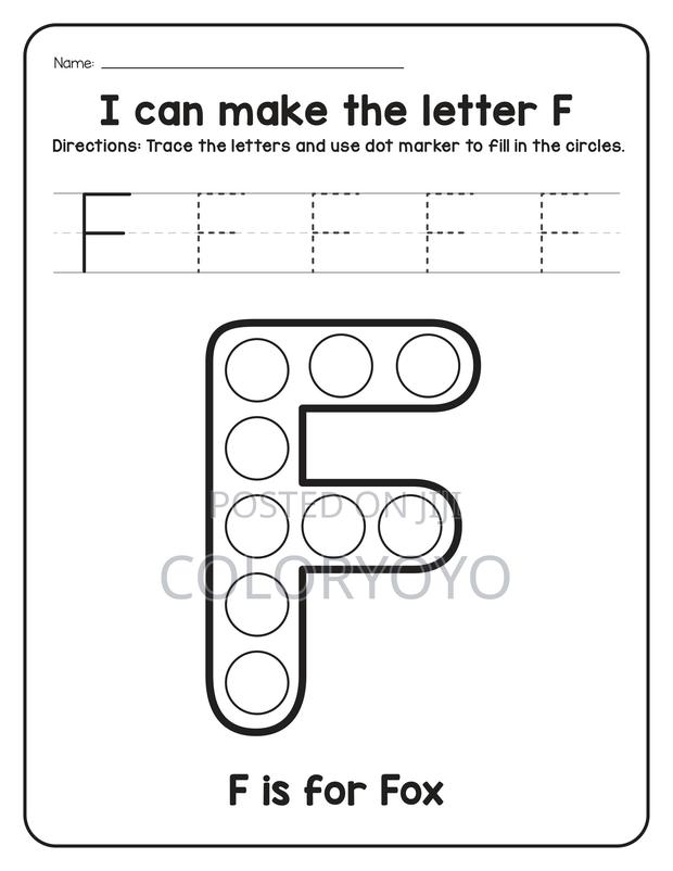 A-z Animals Dot Marker Worksheets Printable Pdf | 52 Pages - thumbnail 2