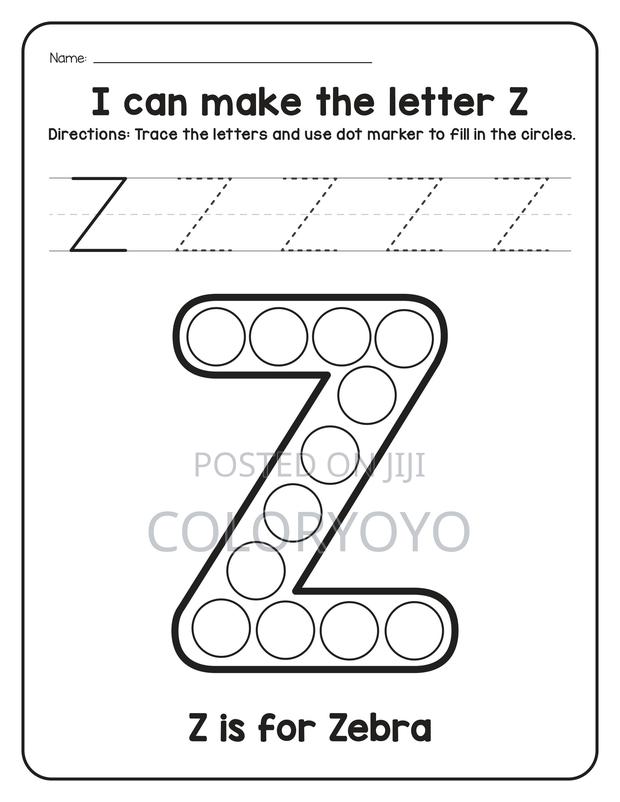 A-z Animals Dot Marker Worksheets Printable Pdf | 52 Pages - thumbnail 3