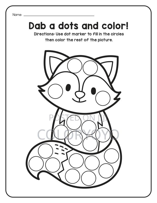A-z Animals Dot Marker Worksheets Printable Pdf | 52 Pages - thumbnail 5