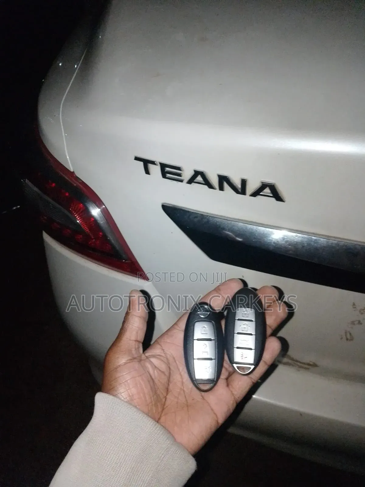 Teana Car Key Replacement