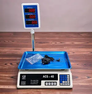 Low Maintenance Acs 40 Upto 40kgs Computerized Electronic Weight Scale